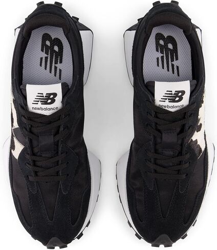 New Balance Womens 327 Running Style Sneakers Black in Saudi Arabia