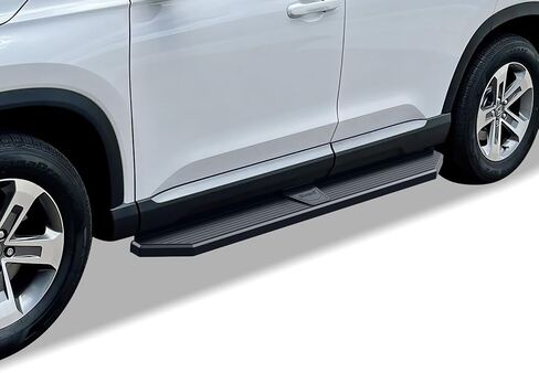 APS Black Stainless Steel Running Boards Style Compatible with Honda Pilot 2016-2022 (Side Steps Side Bars) 6in Wide in Saudi Arabia