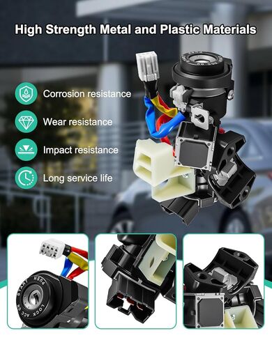 Ignition Lock Switch with Keys Fits for Hyundai Sonata 2011-2014, Steering Lock Cylinder with Housing Replace 81900-3SA00 819003SA00 in Saudi Arabia