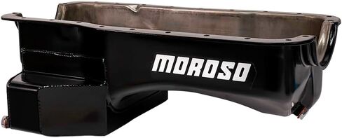 وعاء زيت حوض خلفي Moroso 20527 مع حاجز سباق الطريق لمحركات Ford 302 in Kuwait