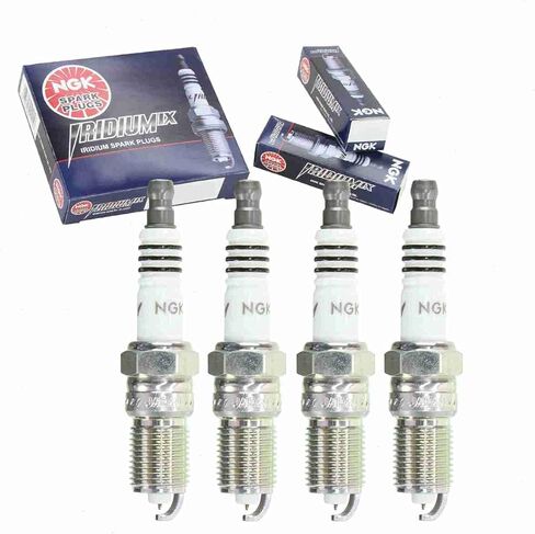4 pc NGK Iridium IX Spark Plugs compatible with Chevrolet S10 2.2L L4 1998-2003 in Kuwait