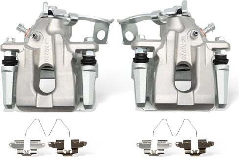 19B6287 19B6286 Pair Rear Disc Brake Caliper Assembly with Bracket Compatible with Prius 2010-2015 Prius Plug-In 2012-2015 L4 1.8L 344244, 344245, 4785012151, 4783012151 in Saudi Arabia
