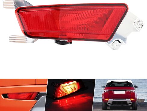 Rear Bumper Fog Light Tail Light Brake Lamp Fit for Land Rover Range Rover Evoque 2011 2012 2013 2014 2015 2016 2017 2018 (Left Side) in Kuwait