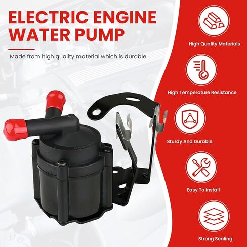 مضخة مياه مساعدة للمحرك مع دعامة لـ Cooper R55 R56 R57 R58 R59 R60 R61 مضخة مياه كهربائية لتبريد المحرك استبدال 11537630368 11537619360 in Kuwait
