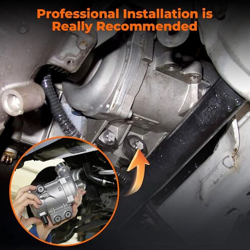 Electric Engine Water Pump 11517586925+Aluminium Thermostat 11537549476 Compatible with 2006-2012 BMW 128i 323i 325i 325xi 328i 328xi 330i 330xi 525i 525xi 528i 528xi 530i 530xi X3 X5 E91 E90 N51 3.0L in Kuwait