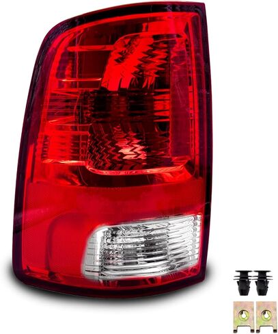 WEZEMLIGH Tail Lights For 2009-2018 Ram 1500 2019 Ram 1500 Classic 2010-2018 Ram 2500 2010-2018 Ram 3500 Brake Lamps With Bulb Inside-Passenger Side in Saudi Arabia