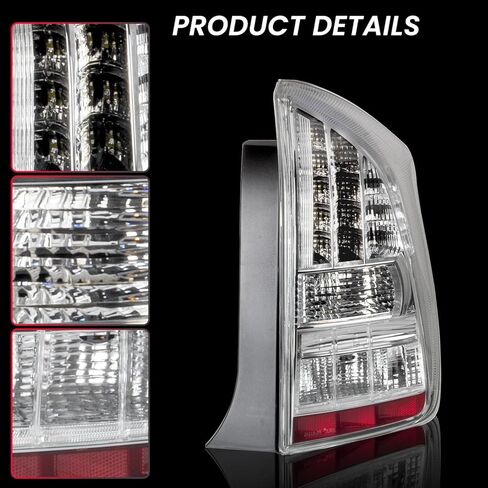 Tail Light Compatible with 2010 2011 Toyota Prius Right Passenger Side Rear Brake Lamp Taillight Replaces 8155147111 81551-47111 in Kuwait