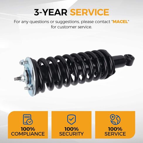 PAROD Pair Shock Absorber Strut Fit for Nissan Frontier 2005-2021, Suzuki Equator 2009-2012 Front w/Coil Spring Assembly RWD; 4.0L V6 Replace for 271102 in Saudi Arabia