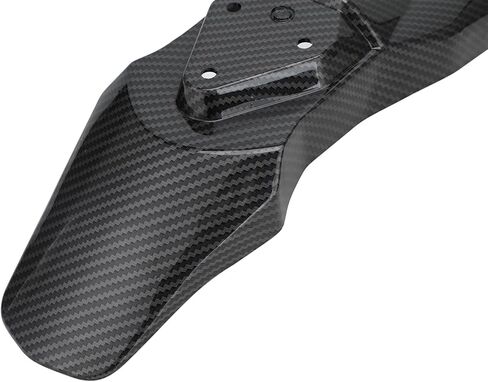 Electric Dirt Bike Front Fender Carbon Fiber Pattern Mudguard Protector for Talaria Taparia Sting X3 MX3 MX4 MX5 Pro Off Road Motorcycle in Saudi Arabia