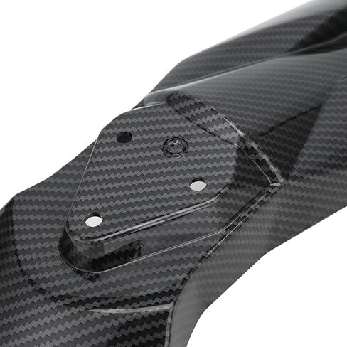 Electric Dirt Bike Front Fender Carbon Fiber Pattern Mudguard Protector for Talaria Taparia Sting X3 MX3 MX4 MX5 Pro Off Road Motorcycle in Saudi Arabia