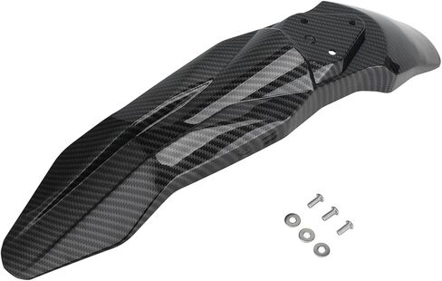 Electric Dirt Bike Front Fender Carbon Fiber Pattern Mudguard Protector for Talaria Taparia Sting X3 MX3 MX4 MX5 Pro Off Road Motorcycle in Saudi Arabia