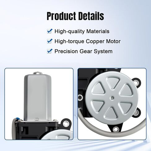 Passenger Right Side Power Window Lift Motor Compatible with 1998-2008 Subaru Forester, 02-07 Subaru Impreza 1998 1999 2000 2001 2002 2003 2004 2005 2006 2007 2008, 742-803 in Saudi Arabia