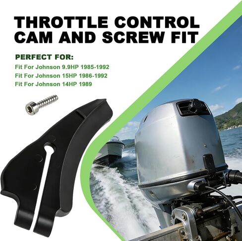 Throttle Control Cam and Screw Fit for Johnson Evinrude Replace 0396740, Cam and Screw Assembly Replacement in Saudi Arabia