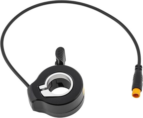 130X Thumb Throttle, Inner Diameter 9 mm 3 Pin Male Connector for Electric Bike/Scooter, 12V-72V Universal Voltage, IPX4 Waterproof, Fits 22.2mm Handlebars,Ambidextrous Design in Kuwait