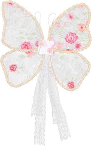 Butterfly Fairy Wings Princess Wings Costume Angel Wings Little Girl Wings Party Favor Children Fairy Wings Butterfly Angel Costume Dress Up Role Play for Girls Pink, 45.00X43.00X1.50CM in Saudi Arabia