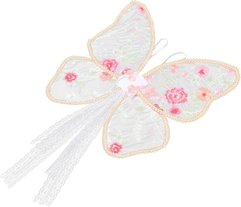 Butterfly Fairy Wings Princess Wings Costume Angel Wings Little Girl Wings Party Favor Children Fairy Wings Butterfly Angel Costume Dress Up Role Play for Girls Pink, 45.00X43.00X1.50CM in Saudi Arabia