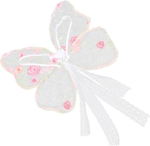 Butterfly Fairy Wings Princess Wings Costume Angel Wings Little Girl Wings Party Favor Children Fairy Wings Butterfly Angel Costume Dress Up Role Play for Girls Pink, 45.00X43.00X1.50CM in Saudi Arabia