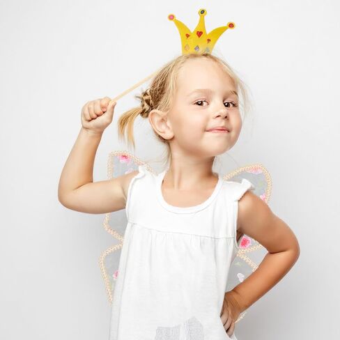 Butterfly Fairy Wings Princess Wings Costume Angel Wings Little Girl Wings Party Favor Children Fairy Wings Butterfly Angel Costume Dress Up Role Play for Girls Pink, 45.00X43.00X1.50CM in Saudi Arabia