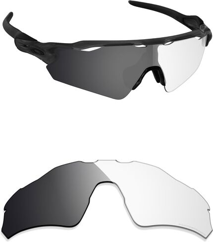 عدسات بديلة من Alphax Adapt Gray فوتوكروميك مضادة للضفدع مناسبة لـ Oakley Radar EV Path OO9208 in Saudi Arabia