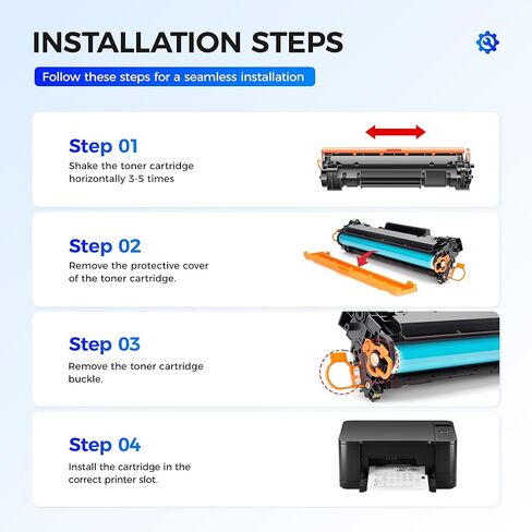خرطوشة حبر 134A 2-أسود مع رقاقة بديلة عالية الإنتاجية لـ HP 134A W1340A 134X W1340X متوافقة مع حبر الطابعة HP Laserjet M209dw MFP M234dw M234sdw M234sdn M209dwe M234dwe M234sdwe M234sdne in Kuwait