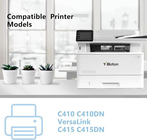 C410 C415 Toner Cartridge Replacement for Xerox 006R04677 006R04678 006R04679 006R04680 Compatible with Xerox VersaLink C410 C410DN C415 C415DN Printers (BK/C/M/Y) in Kuwait