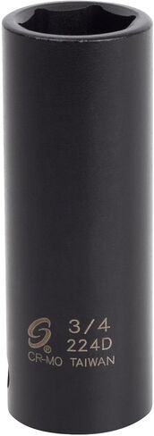 SUNEX TOOLS 224d 1/2-Inch Drive 3/4-Inch Deep Impact Socket in Saudi Arabia