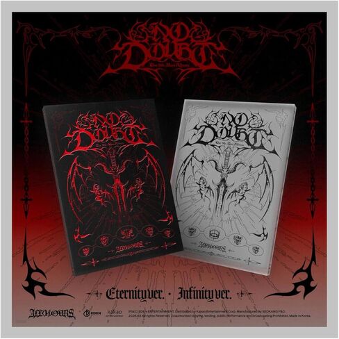 (Set : Eternity+Infinity) ALL(H) OURS NO DOUBT 5th Mini Album with Tracking ALLHOURS in Saudi Arabia