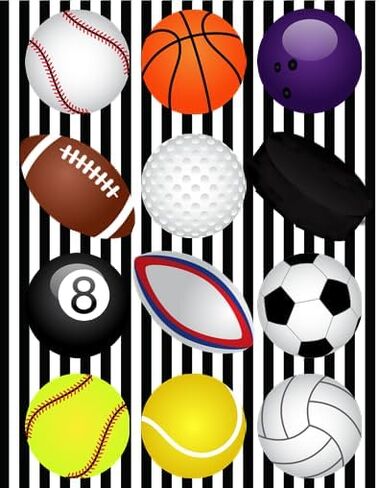 ألبوم صور 4x6 5x7 صورة للكرة الطائرة وكرة القدم والكرة اللينة والبيسبول وكرة السلة والهوكي وكرة القدم والجولف والتنس والرجبي والبولينج فريق رياضي D#076 in Kuwait