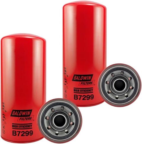 B7299 Lube Filter for Caterpillar Replacement 1R1808 LF691A P551808 (2pack) in Saudi Arabia