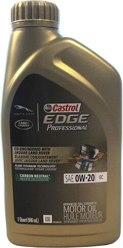 Oil Change Kit With Oil Filter LR073669, Castrol Edge Pro 0W-20 Oil & Reminder Cling Compatible with Land Rover 2.0L Discovery Sport, Defender 90 & 110 L663, Range Rover Velar Turbo (Petrol), & Evoque in Kuwait