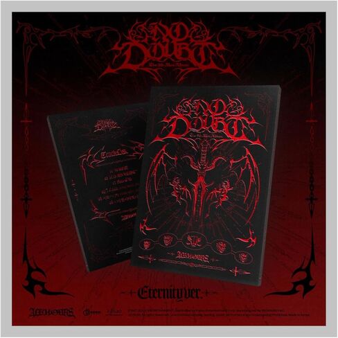(Set : Eternity+Infinity) ALL(H) OURS NO DOUBT 5th Mini Album with Tracking ALLHOURS in Saudi Arabia