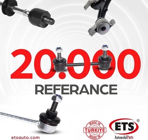 ETS 2 قطعة ذراع التحكم العلوي الأيسر والأيمن ومجموعة تجميع وصلة كروية K90446 K90447 تناسب Honda Accord 1994-1997، Odyssey 1995-1998، Acura CL 1997-1999، Isuzu Oasis 1996-1999 in Kuwait