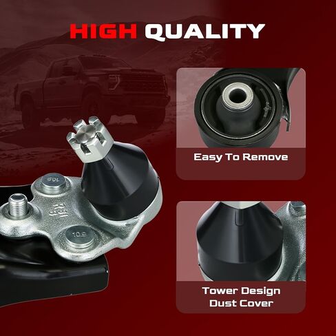 Front Lower Control Arm and Ball Joint Assembly Compatible with 2006-2011 Honda Civic 1.3L 1.8L, 2006-2010 Acura CSX 2.0L, replace# K620382 K620383, 2pcs in Kuwait