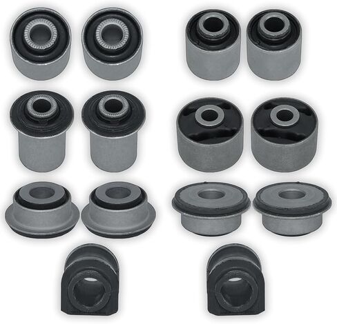 14 Pcs Rear Upper Lower Suspension Lateral Trans Control Arm Bushing Replacement For 2006-2012 Toyota Rav4 in Saudi Arabia