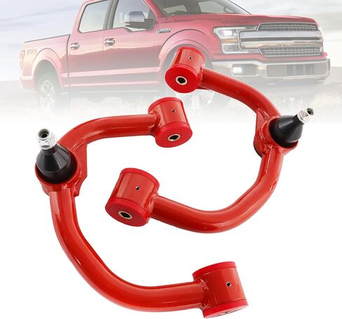 Front Upper Control Arm 2-4" Lift with Ball Joint For 2004-2020 Ford F150, Red Suspension Kit Adjustable Control Arm, Replacement OEM Factory/Stock Suspension Arms in Kuwait