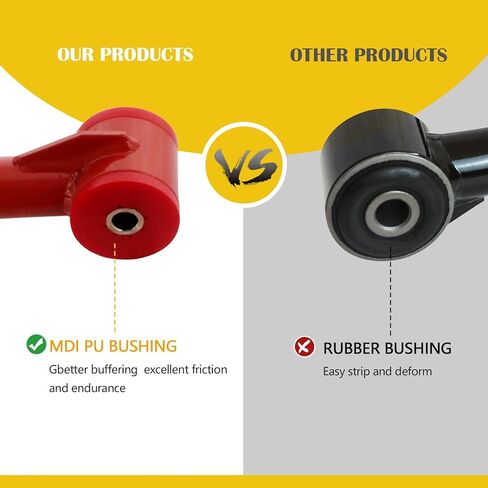 Front Upper Control Arm 2-4" Lift with Ball Joint For 2004-2020 Ford F150, Red Suspension Kit Adjustable Control Arm, Replacement OEM Factory/Stock Suspension Arms in Kuwait