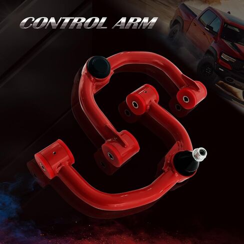 Front Upper Control Arm 2-4" Lift with Ball Joint For 2004-2020 Ford F150, Red Suspension Kit Adjustable Control Arm, Replacement OEM Factory/Stock Suspension Arms in Kuwait