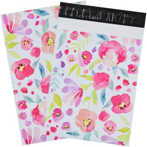 100x Designer Poly Mailers 10x13 Inch – Colorful Shipping Bags with Self Seal | Tear & Waterproof Mailing Envelopes for Packaging, Small Business & E-Commerce (Cat Paw) in Saudi Arabia