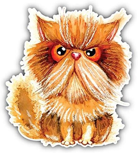 Watercolor Cat Round ID Badge Key Card Tag Holder Badge Retractable Reel Badge Holder with Belt Clip in Saudi Arabia