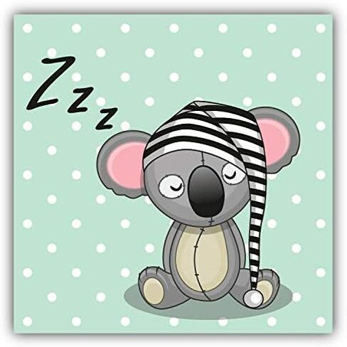 Sleeping Koala Round ID Badge Key Card Tag Holder Badge Retractable Reel Badge Holder with Belt Clip in Saudi Arabia