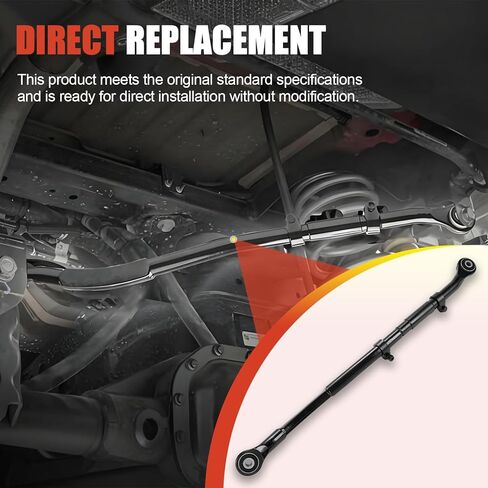 0-5" Lift Front Adjustable Track Bar Compatible with 2014-2024 Ram 2500 4WD Forged Solid Steel Panhard Rod #31004 in Kuwait