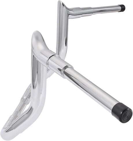 12" Ape Hangers Handlebars 1 ½ Meathook Bagger Bar Compatible With 1986-2023 Harley Touring Street Glide Electra Glide Models with Bating Fairing (Chrome) in Kuwait