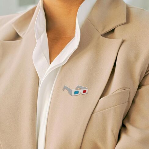 دبابيس طية صدر السترة من مينا هاواي، 4 قطع صغيرة من دبابيس النظارات الاستوائية للطوق، والقبعات، والحقائب، وإكسسوارات أزياء حفلات هاواي (نمط مختلط) in Kuwait