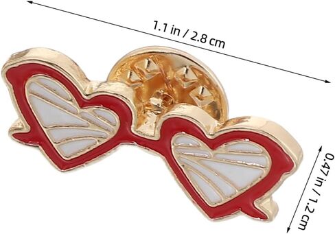 دبابيس طية صدر السترة من مينا هاواي، 4 قطع صغيرة من دبابيس النظارات الاستوائية للطوق، والقبعات، والحقائب، وإكسسوارات أزياء حفلات هاواي (نمط مختلط) in Kuwait