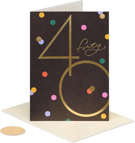 Papyrus 40th Birthday Card for Women, Perfect for Friends or Daughter (Best Decade Yet) in Saudi Arabia