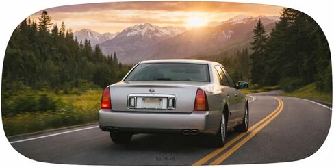 Driver Side Power Replacement Mirror Glass for CADILLAC DEVILLE (2000 2001 2002 2003 2004 2005) CADILLAC SEVILLE (1998 1999 2000 2001 2002 2003 2004) in Kuwait