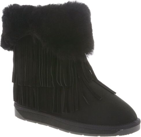 حذاء Rj's Fuzzies Cloud Nine من جلد الغنم الكلاسيكي مهدب للنساء in Kuwait