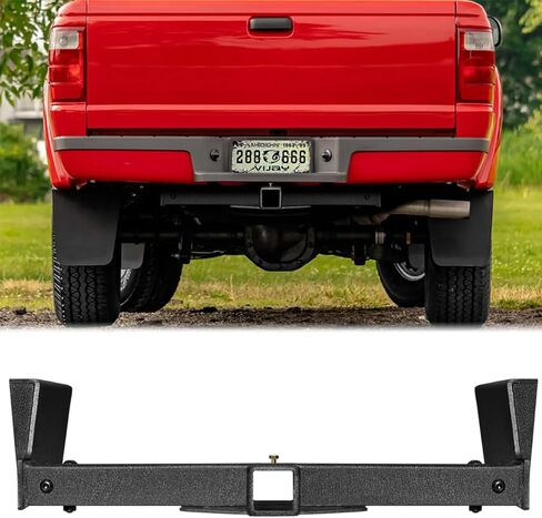Vijay Class 3 Trailer Hitch Fits 1983-2011 Ford Ranger and 1994-2009 B2300/B3000/B4000 Pickup 2" Hitch Receiver in Kuwait