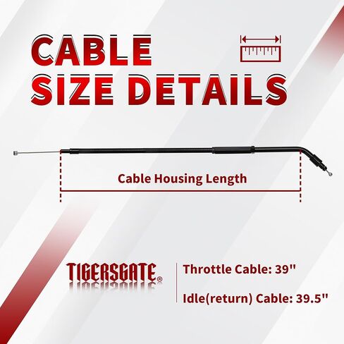 طقم كابلات ممتدة ومضفرة من الفولاذ المقاوم للصدأ من الفينيل الأسود مقاس 39 بوصة لموديلات Harley Sportsters 2004-2006 مقاس 14 بوصة مقود الدراجة in Kuwait