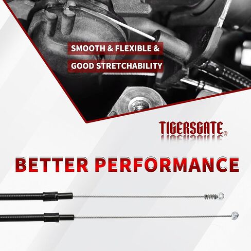 طقم كابلات ممتدة ومضفرة من الفولاذ المقاوم للصدأ من الفينيل الأسود مقاس 39 بوصة لموديلات Harley Sportsters 2004-2006 مقاس 14 بوصة مقود الدراجة in Kuwait